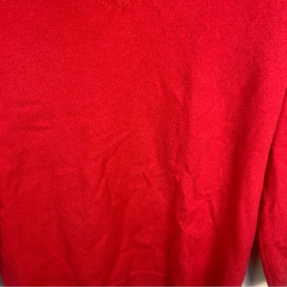 Talbots Pure Cashmere V Neck Pullover Sweater - Picture 6 of 13